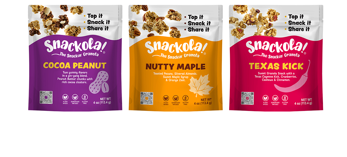 SNACKOLA GRANOLA SNACKS