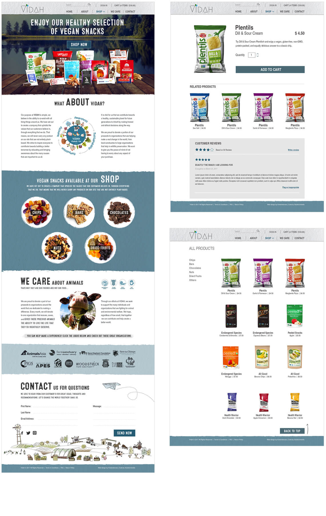 VIDAH WEBSITE & DEVELOPMENT