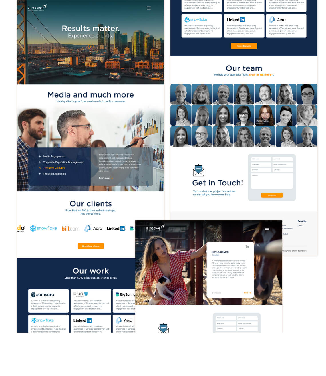 AIRCOVERPR WEB REDESIGN